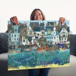 Ravensburger Puzzle 1500 Pieces - Harbour of Wonders: A Bustling Fantasy Port - Ages 14+