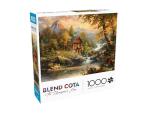Buffalo Games - Blend COTA - Summer Cabin - 1000 Piece Jigsaw Puzzle for Adults - Challenging Puzzle Perfect for Game Nights - Finished Size is 26.75 x 19.75