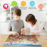 Puzzles for Adults 1000 Pieces, Flowers 1000 Piece Puzzle for Adults, Jigsaw Puzzles 1000 Pieces with Letters On Back Hard Impossible Difficult Challenging Family Puzzle (27.5"X19.6")