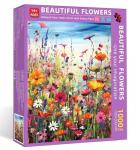 Puzzles for Adults 1000 Pieces, Flowers 1000 Piece Puzzle for Adults, Jigsaw Puzzles 1000 Pieces with Letters On Back Hard Impossible Difficult Challenging Family Puzzle (27.5"X19.6")