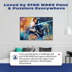 Buffalo Games - 2000 Piece: Silver Select Star Wars The Force is Strong with This One Jigsaw Puzzle Challenging and Colorful Puzzle for Adults