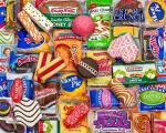 Springbok - Snack Treats - 500 Piece Jigsaw Puzzle- Nostalgic Photo of Our Favorite Snacks from Past