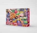 Springbok - Snack Treats - 500 Piece Jigsaw Puzzle- Nostalgic Photo of Our Favorite Snacks from Past