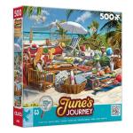 Ceaco - June’s Journey - Boca Ciega Beach - 500 Piece Jigsaw Puzzle for Adults - Hidden Object Beach Scene Adult Puzzle 26.75 x 19.75 in