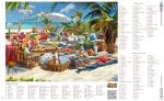 Ceaco - June’s Journey - Boca Ciega Beach - 500 Piece Jigsaw Puzzle for Adults - Hidden Object Beach Scene Adult Puzzle 26.75 x 19.75 in