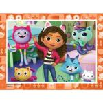 Ravensburger Gabby’s Dollhouse Jigsaw Puzzles for Kids Age 3 Years Up - 4 in a Box (12, 16, 20, 24 Pieces) - Educational Toys for Toddlers