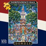 Buffalo Games - Eric Dowdle - Independence Hall - 500 Piece Jigsaw Puzzle for Adults -Challenging Puzzle Perfect for Game Nights - Finished Size is 21.25 x 15.00