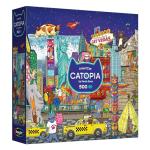 RoseArt - Catopia - Americat - 500 Piece Jigsaw Puzzle for Adults