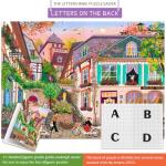 HUADADA Puzzles for Adults 1000 Pieces,Challenging Game Toys, Puzzles 1000 Pieces,Impossible Puzzle, Family Decoration Puzzle-Sunset in the Alley