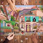 HUADADA Puzzles for Adults 1000 Pieces,Challenging Game Toys, Puzzles 1000 Pieces,Impossible Puzzle, Family Decoration Puzzle-Sunset in the Alley