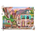 HUADADA Puzzles for Adults 1000 Pieces,Challenging Game Toys, Puzzles 1000 Pieces,Impossible Puzzle, Family Decoration Puzzle-Sunset in the Alley