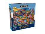 Buffalo Games - Eric Dowdle - Get Your Kicks on Route 66-1000 Piece Jigsaw Puzzle for Adults - Challenging Puzzle Perfect for Game Nights - Finished Size is 26.75 x 19.75