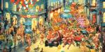 CASTORLAND 4000 Piece Jigsaw Puzzles, Carnaval in Rio, Street Party Jigsaw, Whimsical City Parade, Adult Puzzle, Castorland C-400379-2