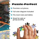 Buffalo Games - 1000 Piece Aimee Stewart Life is an Open Book- Venice Jigsaw Puzzle Challenging and Colorful Puzzle for Adults – Precision-Cut Pieces, Beautiful Artwork, and Hours of Relaxing Fun