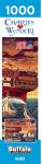 Buffalo Games – 1000 Piece Jigsaw Puzzle ​- Patriotic Harborview - Charles Wysocki Colorful Puzzle for Adults – Precision-Cut Pieces, Beautiful Artwork, and Hours of Relaxing Fun
