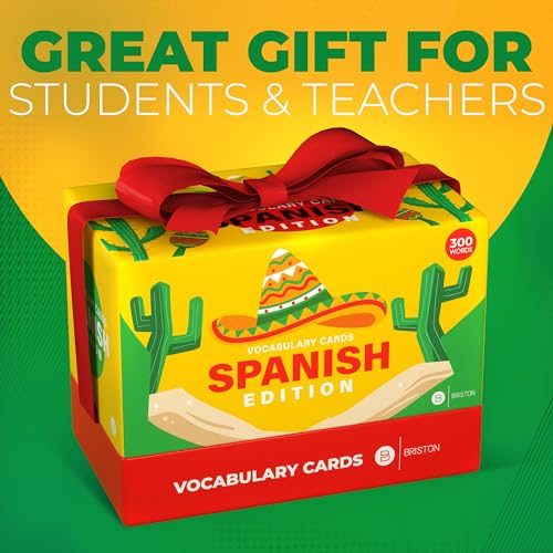 Spanish Vocabulary Flashcards for Beginners – 300 Cards