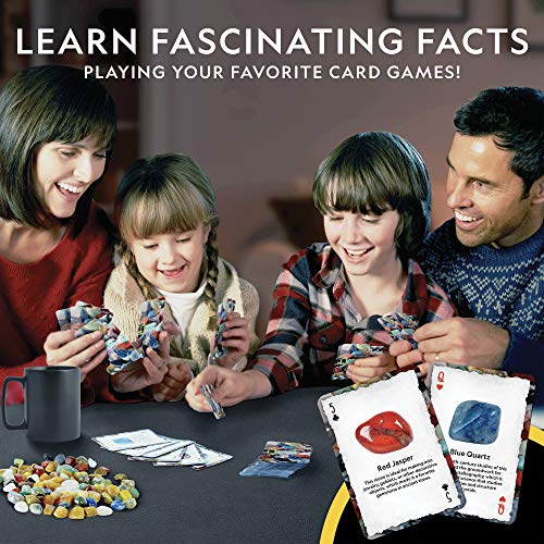 Rock Bingo Game - Play Mineral Memory, Gemstone Trivia