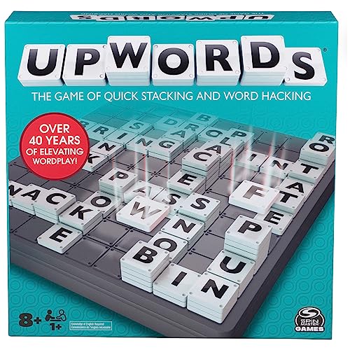 Stackable Letter Tiles Game for Family Game Night