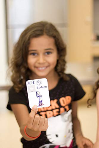 Science Ninjas: Valence Card Game - Exploring Chemical Reactions!