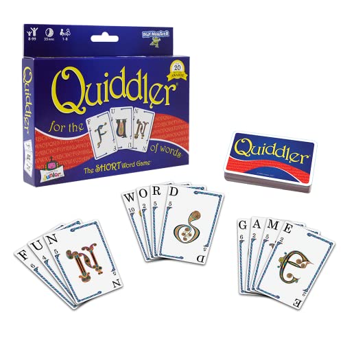 Quiddler - Card Game for Family Game Nights