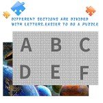 Jigsaw Puzzles 1000 Pieces for Adults, Families (Space Traveler, Solar System) Pieces Fit Together Perfectly