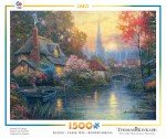 Ceaco - Thomas Kinkade - Nanette's Cottage Puzzle - 1500 Piece Jigsaw Puzzle