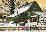 Buffalo Games - Charles Wysocki - Cocoa Break at The Copperfields - 500 Piece Jigsaw Puzzle Multi, 21.25"L X 15"W