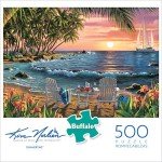 Buffalo Games - Kim Norlien - Summertime - 500 Piece Jigsaw Puzzle For Adults -Challenging Puzzle Perfect for Game Nights - Finished Size is 21.25 x 15.00