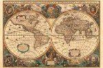 Ravensburger Antique World Map, 5000pc Jigsaw Puzzle