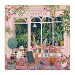 Galison Florette Puzzle, 500 Pieces, 20” x 20” – Floral Jigsaw Puzzle with a Beautiful Illustration by Victoria Ball – Thick Sturdy Pieces, Challenging Family Activity, Makes a Great Gift