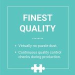 Galison Florette Puzzle, 500 Pieces, 20” x 20” – Floral Jigsaw Puzzle with a Beautiful Illustration by Victoria Ball – Thick Sturdy Pieces, Challenging Family Activity, Makes a Great Gift