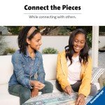 Ravensburger Cozy Retreat 500 Piece Large Format Jigsaw Puzzle - Premium Winter Puzzle for Adults | Jigsaw Puzzles 500 Pieces | Relaxing and Fun Activity | Ravensburger Puzzle Quality