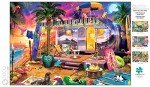 Buffalo Games - Jeff Haynie - Beach Holiday - 2000 Piece Jigsaw Puzzle for Adults Challenging Puzzle Perfect for Game Nights - Finished Size is 38.50 x 26.50