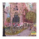 Galison Blooming Streets 500 Piece Puzzle from Galison - Beautifully Illustrated Jigsaw Puzzle of a Local NYC Street, Fun & Challenging, Unique Gift Idea