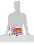 Melissa & Doug Fire Truck Jumbo Jigsaw Floor Puzzle (24 pcs, 4 feet long) - FSC Certified