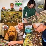 Funwares Original 101 Pooping Puppies Puzzle - Hilarious Jigsaw Puzzle - Perfect White Elephant Gag Gift - Funny Dog Pooping Puzzle for Adults and Kids! 1000 Piece Puzzle!