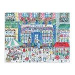 Galison Michael Storrings Market in Bloom – 2000 Piece Puzzle Fun and Challenging Activity with Bright and Bold Artwork of Sunny City Market and Flowers for Adults and Families