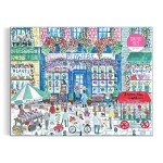 Galison Michael Storrings Market in Bloom – 2000 Piece Puzzle Fun and Challenging Activity with Bright and Bold Artwork of Sunny City Market and Flowers for Adults and Families