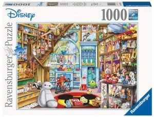 Ravensburger Disney-Pixar Toy Store Jigsaw Puzzle - 1000 Piece Puzzle for Adults and Kids | Unique Softclick Technology | Eco-Friendly Material | FSC Certified