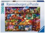 Ravensburger World of Books Puzzle - 2000-Piece Jigsaw Game | Premium Quality Pieces | Anti-Glare Surface | Precision Fit | Great Gift for All Ages