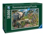 Ravensburger at The Waterhole - 18000 Piece Jigsaw Puzzle for Adults – Softclick Technology Means Pieces Fit Together Perfectly