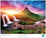 Buffalo Games - Iceland Sunset - 1500 Piece Jigsaw Puzzle for Adults Challenging Puzzle Perfect for Game Nights - Finished Size is 38.50 x 26.50