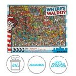 Aquarius Where's Waldo (3000 Piece Jigsaw Puzzle) - Officially Licensed Where's Waldo Merchandise & Collectibles - Glare Free - Precision Fit - 32 x 45 Inches