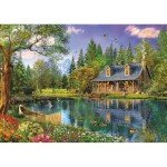 Trefl Afternoon Idyll 4000 Piece Jigsaw Puzzle Red 54"x38" Print, DIY Puzzle, Creative Fun, Classic Puzzle for Adults and Children from 15 Years Old