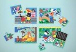 Mudpuppy Kindness 4-in-a-Box Puzzle Set – Includes 4 Progressive Jigsaw Puzzles for Kids with 4-12 Pieces – Features Colorful Animal Illustrations for Ages 2-5