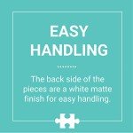 Galison Twinkle Town 500 Piece Puzzle from Galison - Featuring Colorful and Whimsical Illustrations of a Festive Snowy Town, 20" x 20", Makes a Wonderful Gift