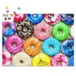 500 Pieces Jigsaw Puzzles Donuts for Adults and Teens and Kids Family Happy Gift Idea New