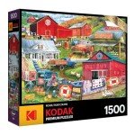 RoseArt - Kodak Premium - Country Compilation - 1500 Piece Jigsaw Puzzle for Adults