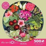 Ceaco - Miriam Bos - Patiently Waiting - 500 Piece Round Jigsaw Puzzle
