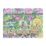 Galison Easter Egg Hunt – 1000 Piece Michael Storrings Puzzle Featuring The Spirit of Easter Festivities at A Whimsical Park